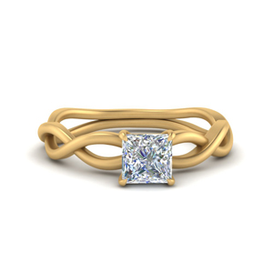 Solitaire Lab Grown Diamond Ring 