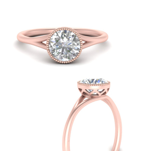 One Carat Solitaire Rings