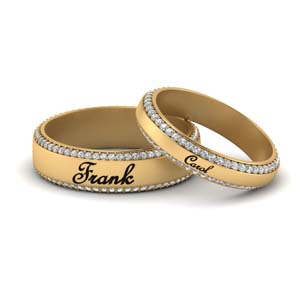 His And Hers Personalized Band