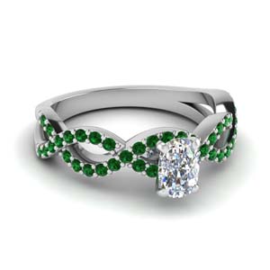 cushion-cut-infinity-engagement-ring-with-emerald-in-FD1121CURGEMGR-NL-WG