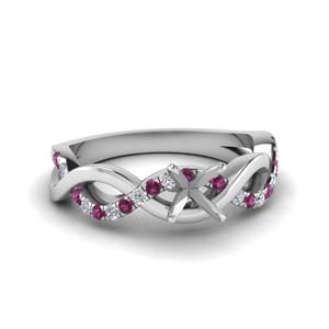 Semi Mount Infinity Engagement Ring