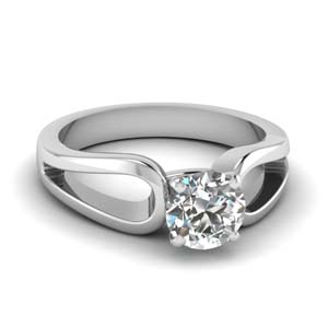 Round Cut Diamond Solitaire Ring