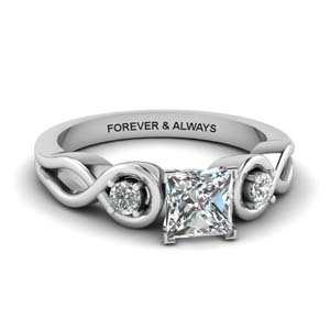 Discounted Platinum Three Stone Engagement Ring