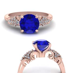 Stunning Art Deco Sapphire Rings