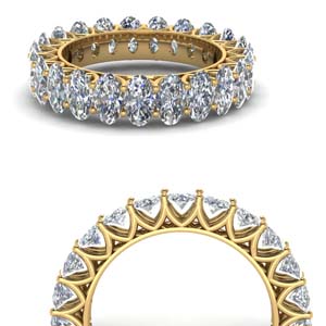 Lab Created Diamond Eternity Rings