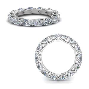 trellis diamond eternity ring