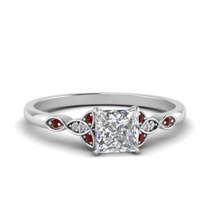 Celtic Knot Ruby Ring