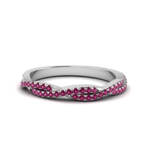 Twisted Wedding Band For Women