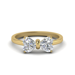 2 Carat Heart Diamond Ring
