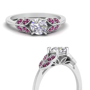 Nature Inspired Wedding Ring