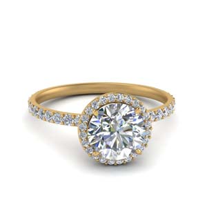 Round Cut Engagement Rings