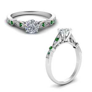 Delicate Art Deco Diamond Ring