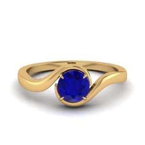 Sapphire Proposal Ring