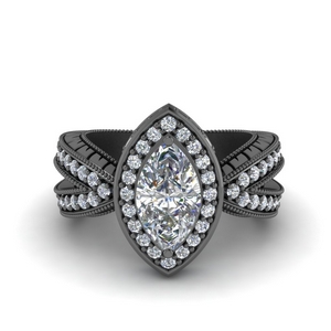 expensive black diamond engagement rings