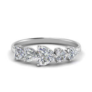 1.50 Carat Heart Diamond Promise Ring