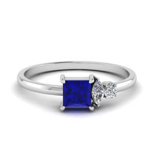 Sapphire And Diamond Ring