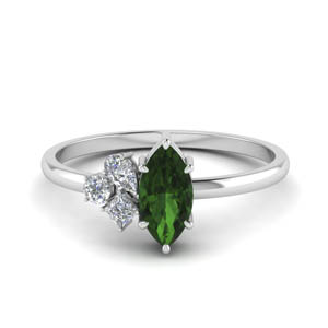 Emerald Birthstone Rings