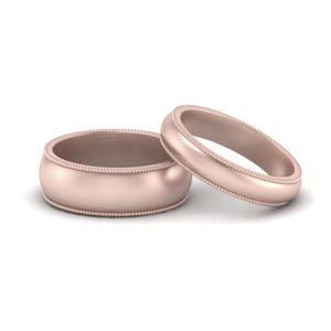 Milgrain Rings For Him And Her