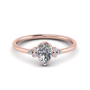 Petite Moissanite Engagement Rings