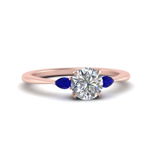 Sapphire Cathedral Ring