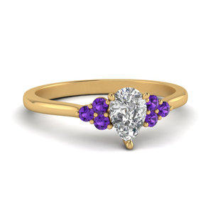 Cathedral Purple Topaz Ring
