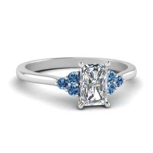 Cathedral Radiant Cut Ring