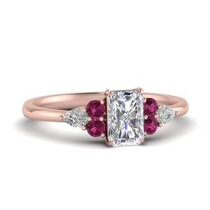 Engagement Rings With Pink Sapphire