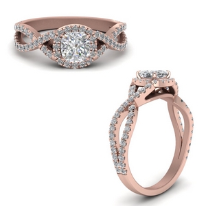Twisted Engagement Rings