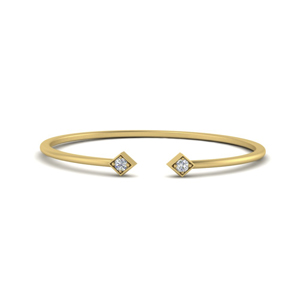 Open Cuff Gold Stack Ring 