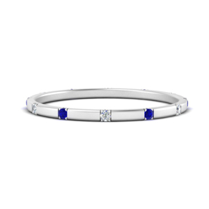 Sapphire Stackable Band