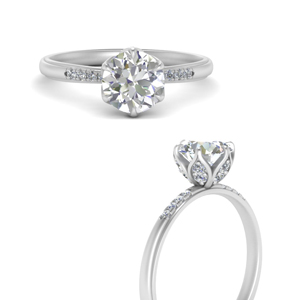 Delicate Diamond Ring Gift