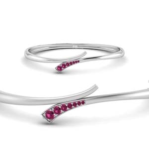 Pink Sapphire Bracelets