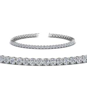 womens diamond tennis bracelet (5 carat) in FDBRC8638 5.5CT NL WG