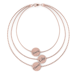 Multi Strand Personalized Bracelet For Mom