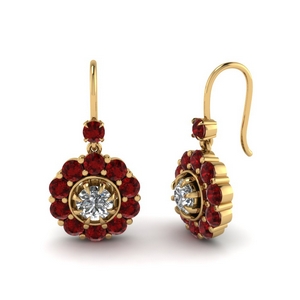 floral-diamond-dangle-earring-with-ruby-in-FDEAR1128GRUDR-NL-YG
