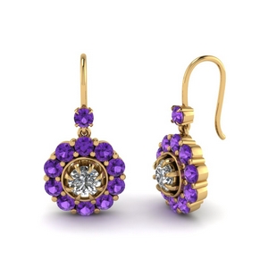 floral-diamond-dangle-earring-with-purple-topaz-in-FDEAR1128GVITO-NL-YG