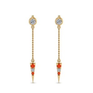 chain-drop-diamond-dangle-earring-with-orange-topaz-in-FDEAR8456GPOTOANGLE1-NL-YG