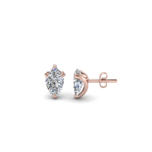 3-prong-pear-diamond-stud-earring-(0.50-carat)-in-FDEAR8461PE-0.25CT-NL-RG