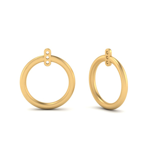 Simple Circle Earring Jackets