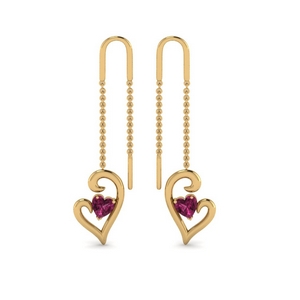 heart-pink-sapphire-drop-thread-earring-in-FDEAR8803GSADRPIANGLE1-NL-YG