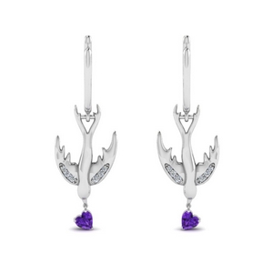 bird-design-purple-topaz-heart-drop-diamond-earring-in-FDEAR8874HTGVITO-NL-WG