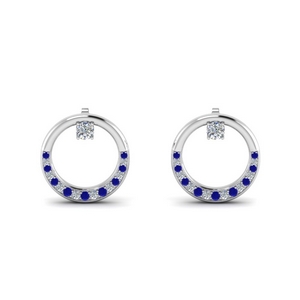 circle-stud-diamond-earring-with-sapphire-in-FDEAR9041GSABLANGLE1-NL-WG