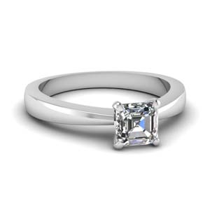 Lab Diamond Traditional Solitaire Ring