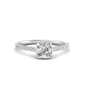 half carat diamond rings