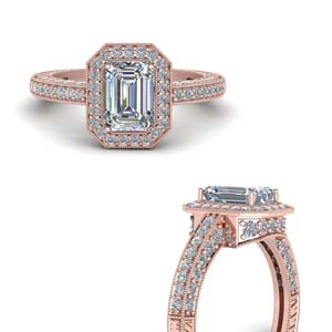Vintage Emerald Cut Diamond Rings