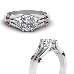 6 Prong Round Engagement Ring