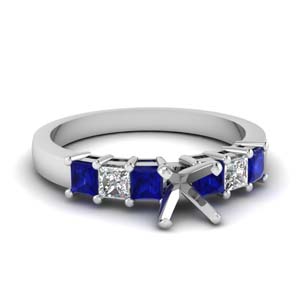 7 Stone Engagement Ring Setting