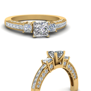 princess-cut-three-stone-channel-set-diamond-engagement-ring-in-14K-yellow-gold-FDENS1186PRRANGLE3-NL-YG