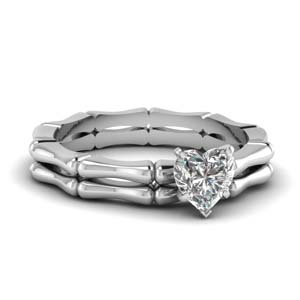 Bone Design Lab Diamond Bridal Set