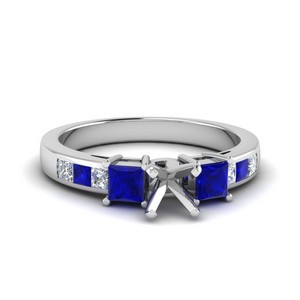 Sapphire Engagement Ring Setting